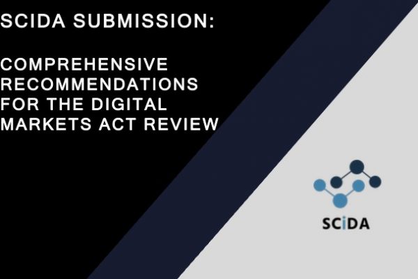 SCiDA Submits Comprehensive Recommendations for the Digital Markets Act Review