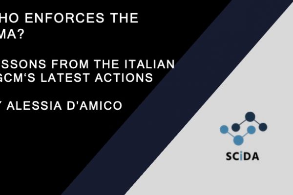 Who Enforces the DMA? Lesson’s from the Italian AGCM’s latest actions